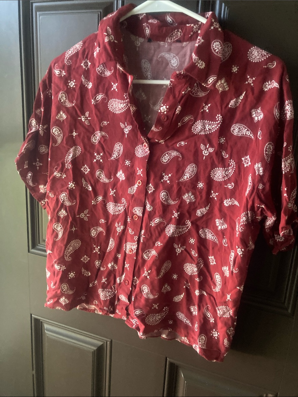 Woman’s button down shirt
